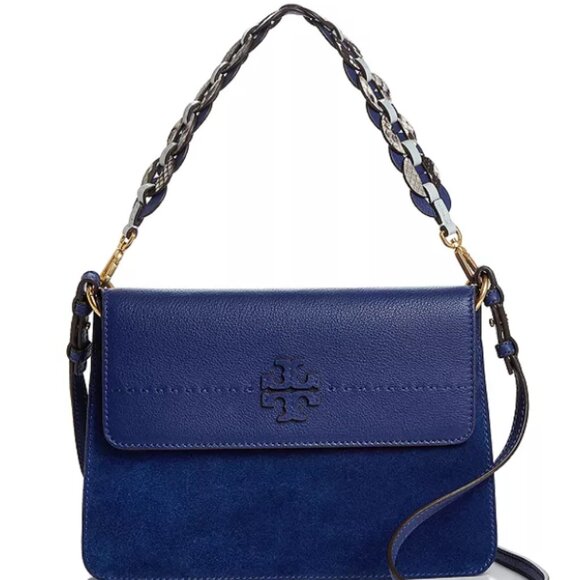 Tory Burch Blue Shoulder Bag - Picture 2 of 9